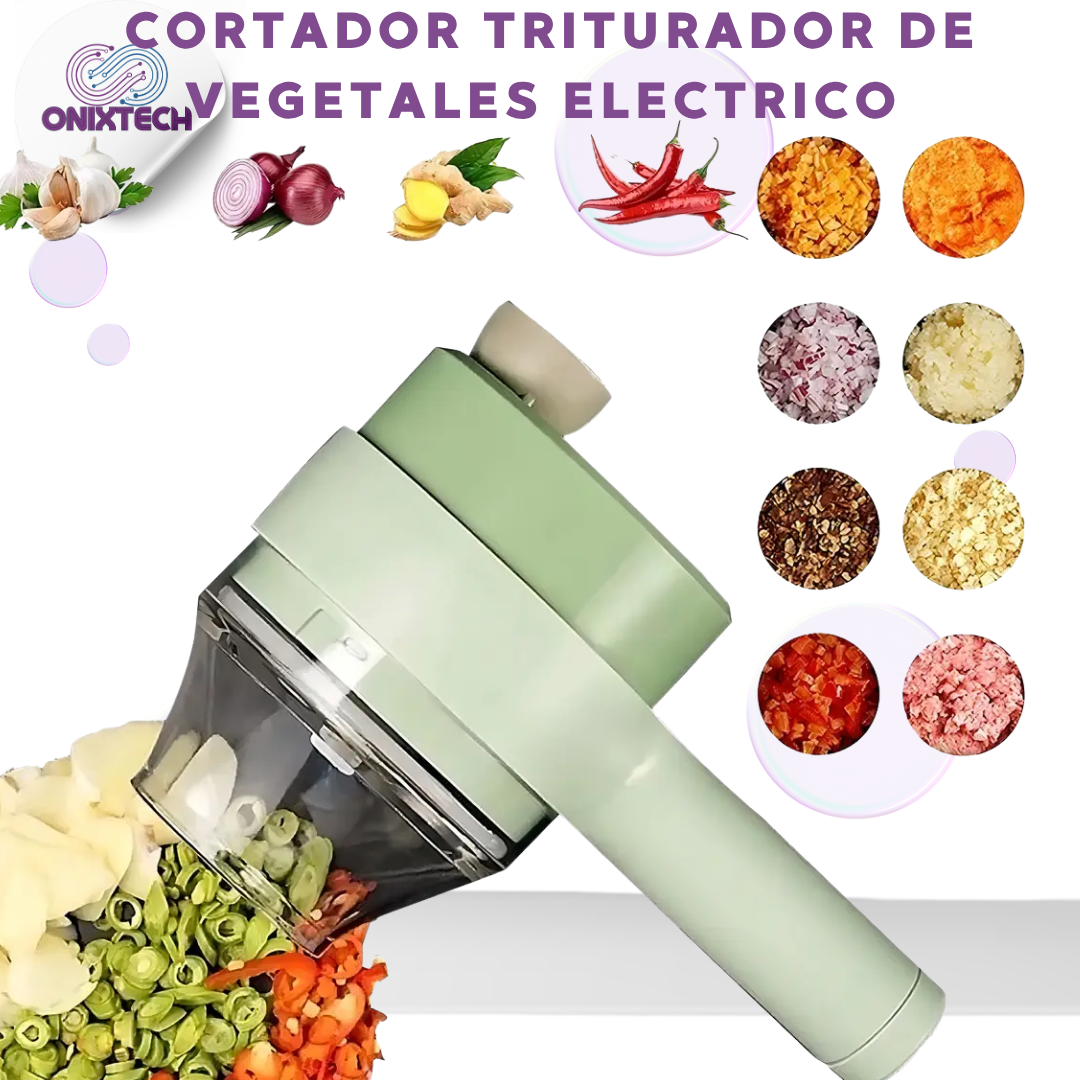 CORTADOR TRITURADOR DE VEGETALES ELECTRI